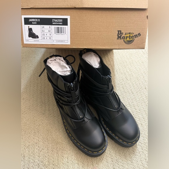 Dr. Martens Black Platform Boots - Picture 16 of 16
